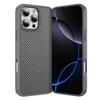Матовый бампер с текстурой карбона для iPhone 17 Air 16 16E 15 14 13 Plus Pro Max, тонкий, с военной защитой, жесткая задняя крышка