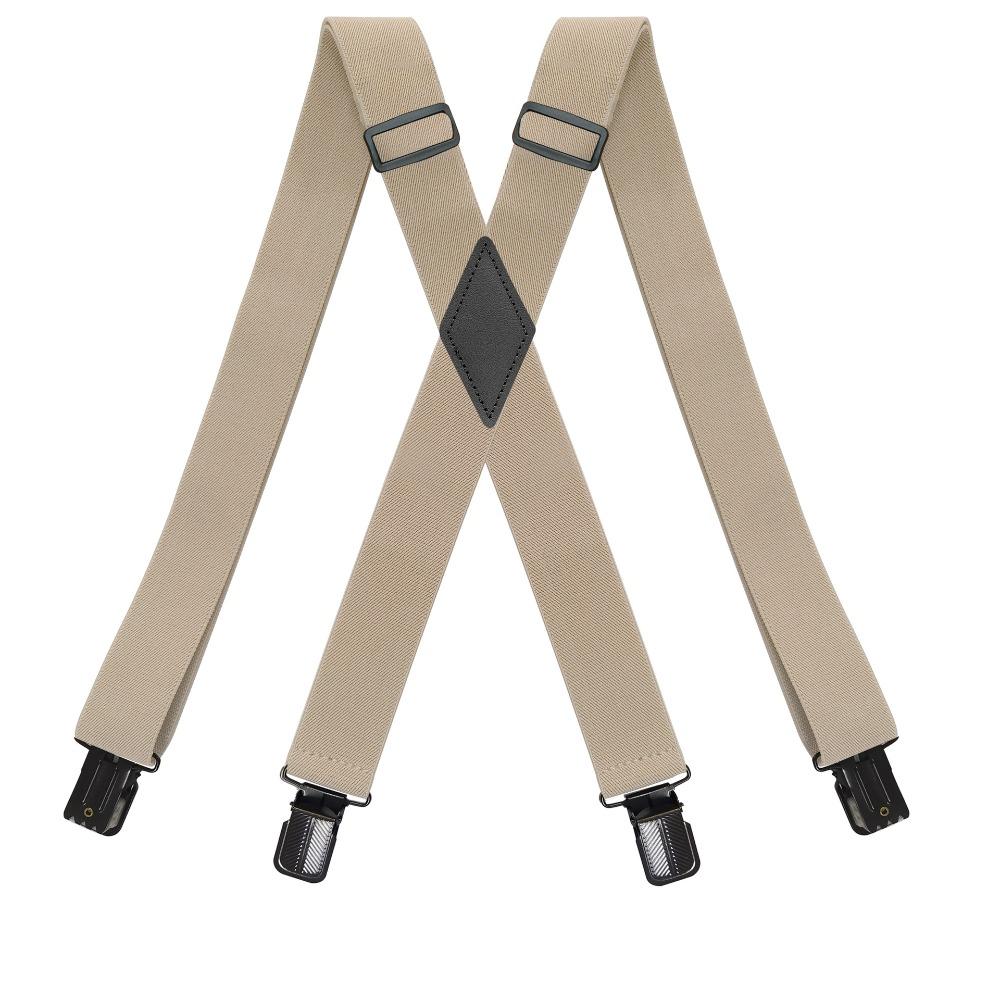 Мужские Женские Винтажные Обрезанные Концы на Пуговицах Y-образные Брючные Подтяжки Пояс Подтяжки Эластичные Подтяжки Регулируемая Лента Зажим Вечеринка