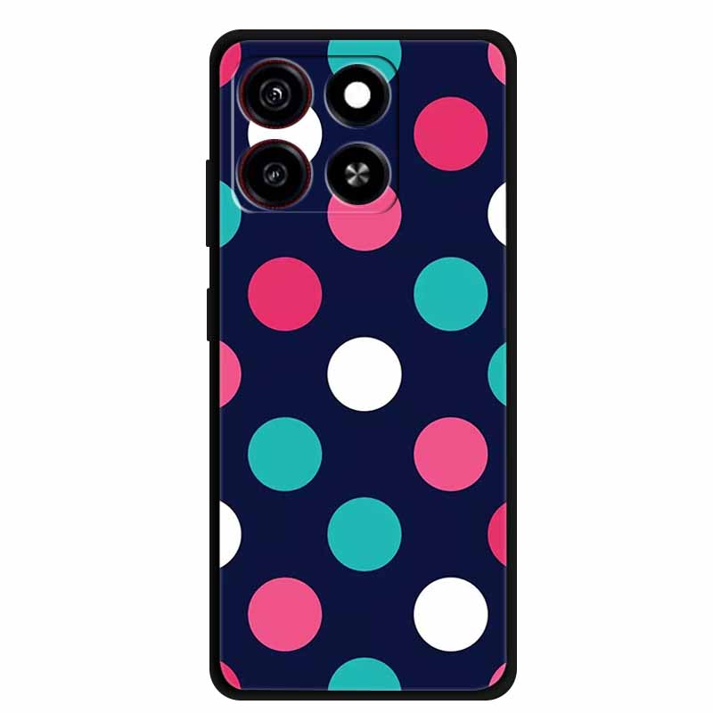 For ZTE Blade A35 A55 Case Phone Cover Shockproof TPU Soft Silicone Fundas Painted For ZTE Blade A35 Z2453 Global Bumper Shell