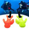 Держатель для октопуса с черным пластиковым зажимом, дайвинг, 2-я ступень дыхательного регулятора, держатель октопуса, зажим для мундштука для подводного плавания