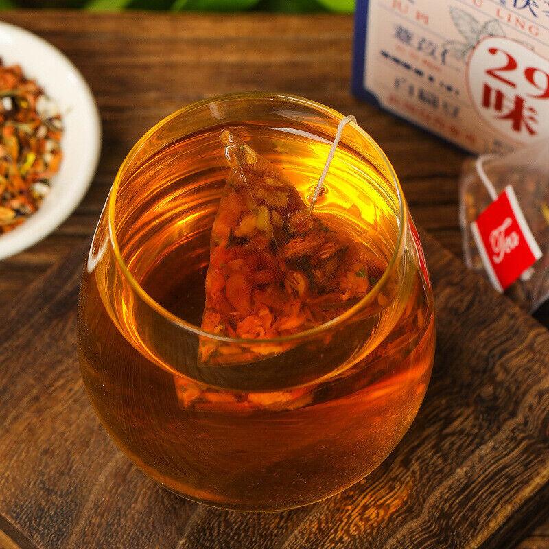 Натуральный чай для устранения сырости 29 вкусов для печени, здоровья, питания, травяной чай