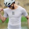 WOSAWE Велосипедный базовый слой Дышащее нижнее белье с короткими рукавами Впитывающая пот толстовка для бега