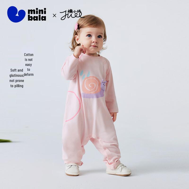 Minibala Хлопковый комбинезон для младенцев с длинным рукавом