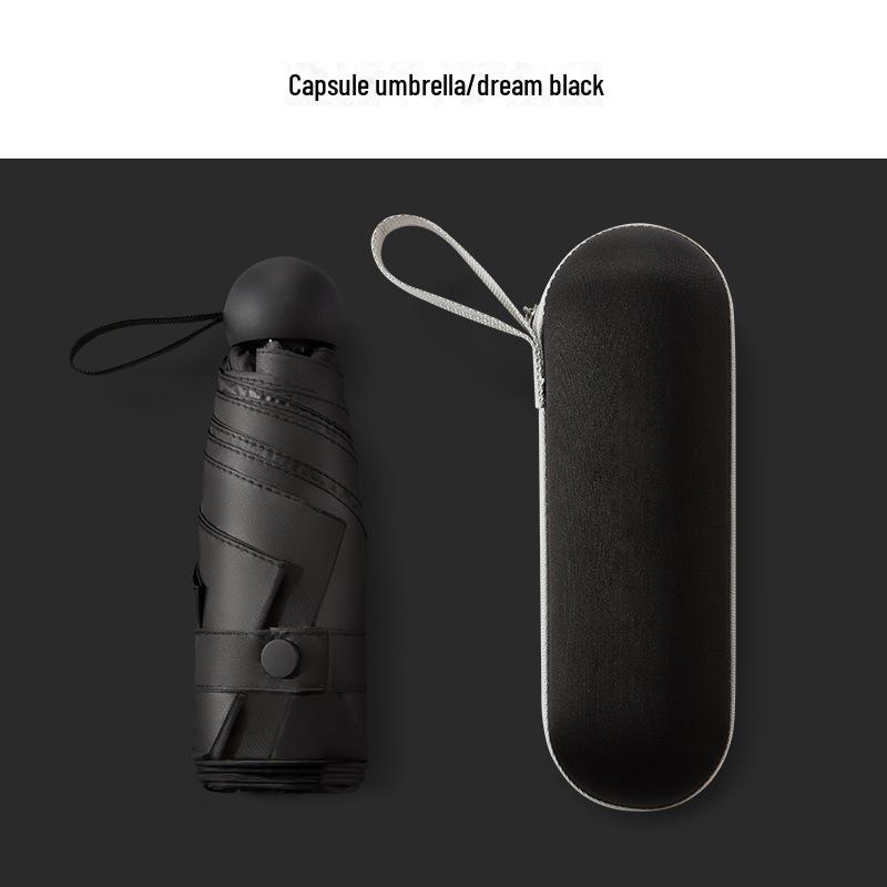 Скидка 50% на карманный мини-зонт двойного назначения: Защита от ультрафиолета для солнца и дождя, красочный и компактный дизайн