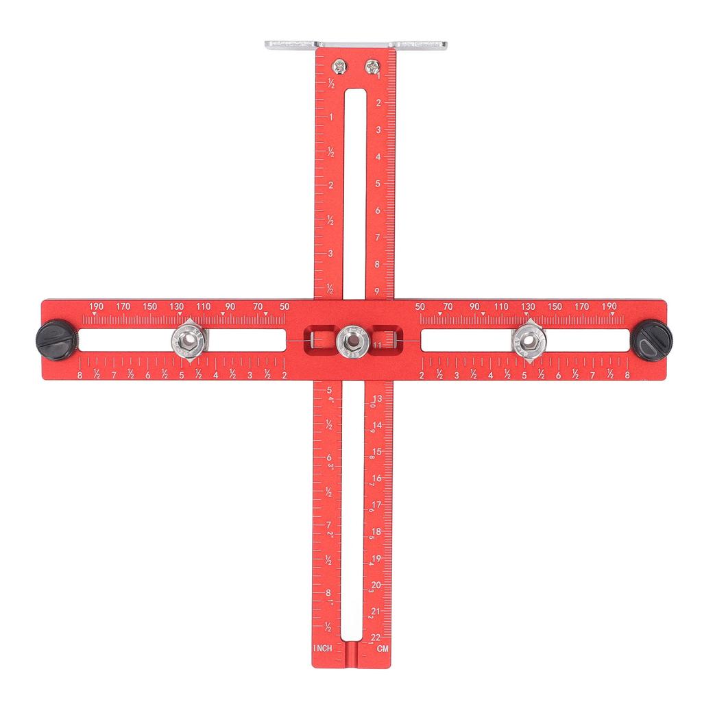 Cabinet Hardware Jig Aluminum Alloy Adjustable Handle Template Tool Shaker Drawers Punch Locator Dri