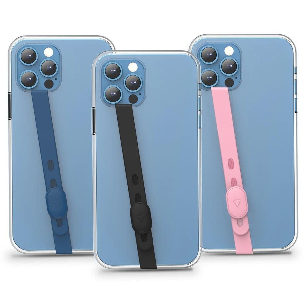 Adjustable Phone Strap Silicone Phone Hand Band Portable Phone Case Wristband  Phone Accessories