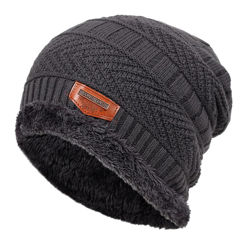 Autumn and Winter Fashion Knitted Hat Unisex Outdoor Warm Hats Men Hip Hop Caps Beanies Cap Gorras