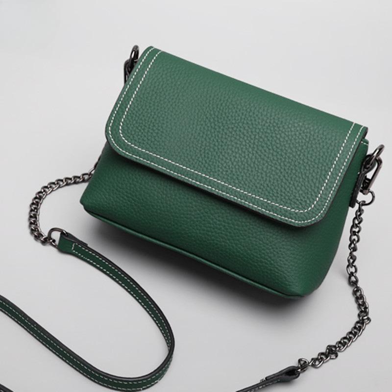 Женская сумка через плечо из натуральной кожи, летняя маленькая сумка Crossspan