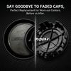 AABIG1 4Pcs 75mm Car Wheel Hub Center Cap Badge Decoration Cover Stickers For Mercedes Benz AMG W205 W218 W177 W176 W169 A B C E S Clas