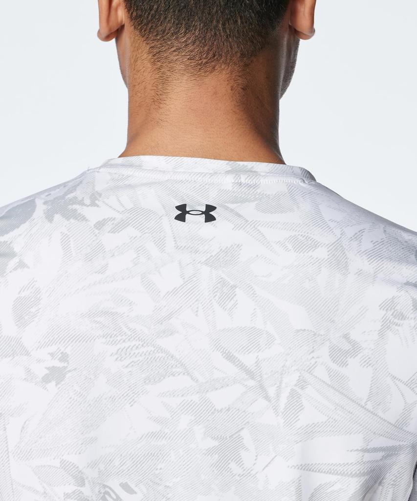 UA Облегающая с длинным рукавом NV Белый Черный LG [Under Armour] Iso-Chill / /