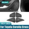 Для Toyota Corolla Cross XG10 - 2024 2025 Нержавеющая сталь Чехол-наклейка на динамик аудиосистемы двери автомобиля Твитер Динамик Отделка