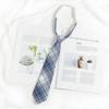 JK Bow Tie for Women, Japanese Uniform Shirt, College Style Student Plaid Tie, Men's Free Ribbon Accessories