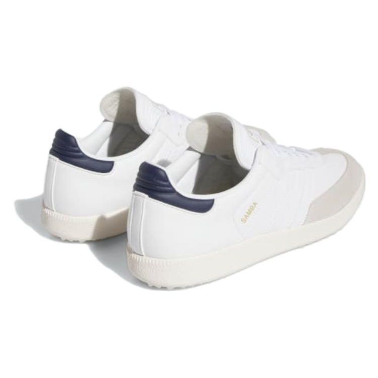 Adidas Samba Spikeless Golf White Collegiate Navy Unisex кроссовки Cloud-White Off-White IE4870
