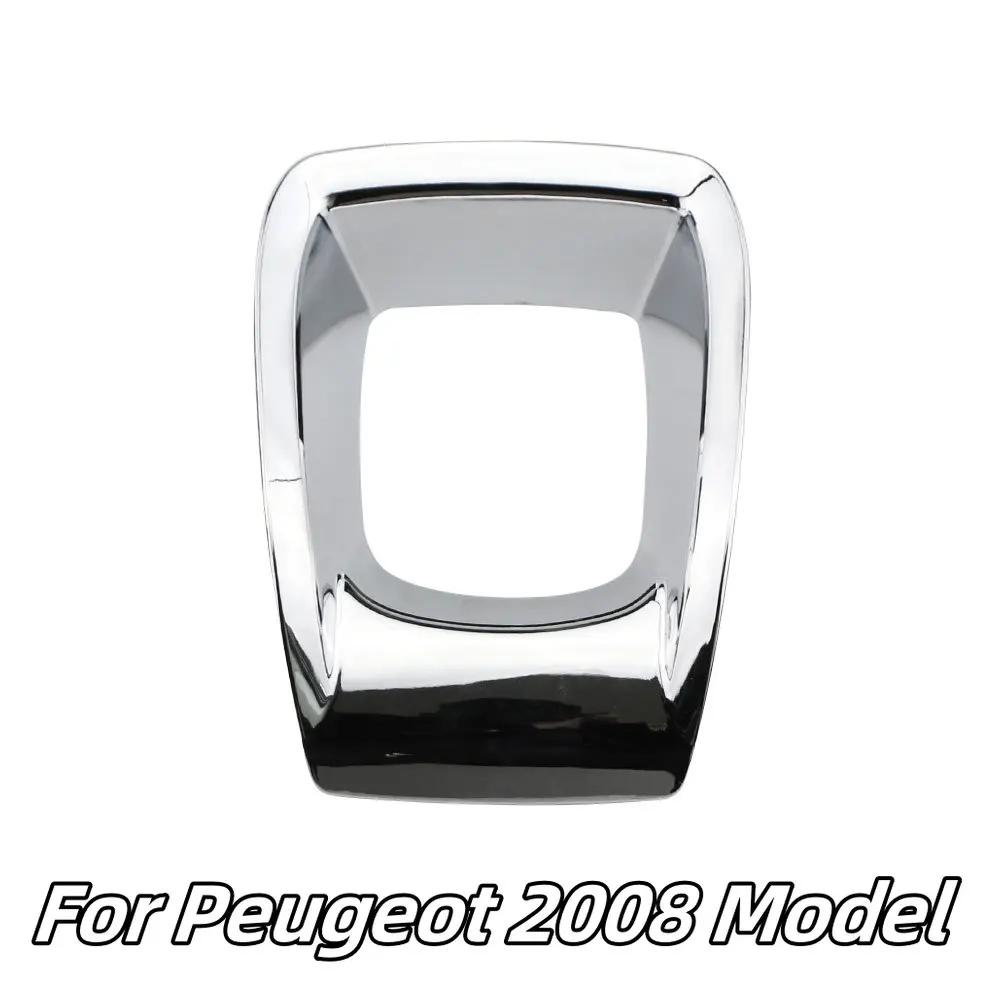 Наклейка на панель ручки переключения передач автомобиля для Peugeot 2008 2014 2015 2016 2017 2018 LHD AT Декоративная накладка на чехол КПП Аксессуары