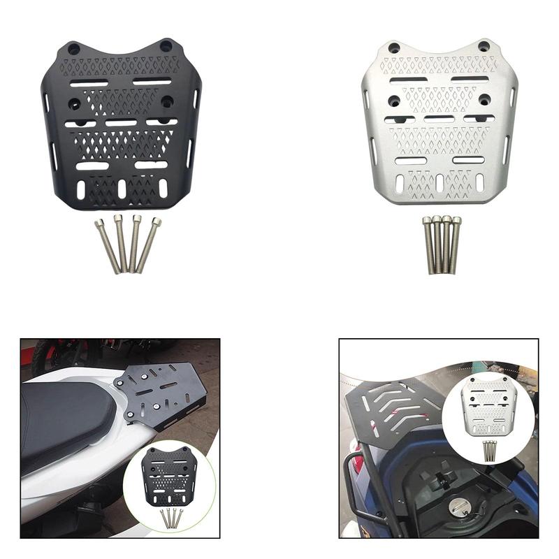 Motorcycle Rear Luggage Rack Luggage Bracket Easy to tall Sturdy Heavy Duty Tail Rack Rear Rack for Car Attachments