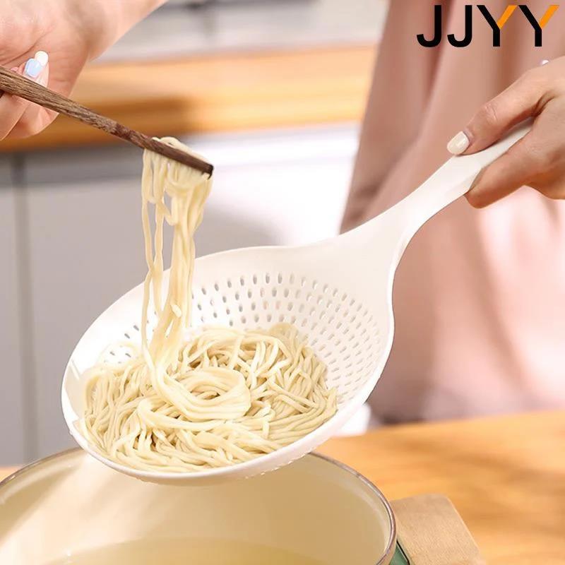 Large Scoop Colanders Strainers Skimmer Slotted Spoon Kitchen Strainer Ladle With Long Handle Stonego Kitchen Cooking Tools6
