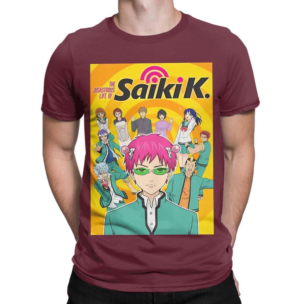 The Disastrous Life Of Saiki K Funny Graphic 100 Cotton Tshirt Saiki Tees Tops For Unisex