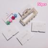 50Pcs Simple Hair Clip Packaging Paper Cards Hair Accessories Display Cards Hair Clip Cardboard Hairpin Tags Holders