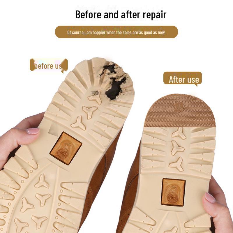 Кожаные спортивные туфли с полукруглым каблуком, противоскользящими полосками и прочной подошвой.