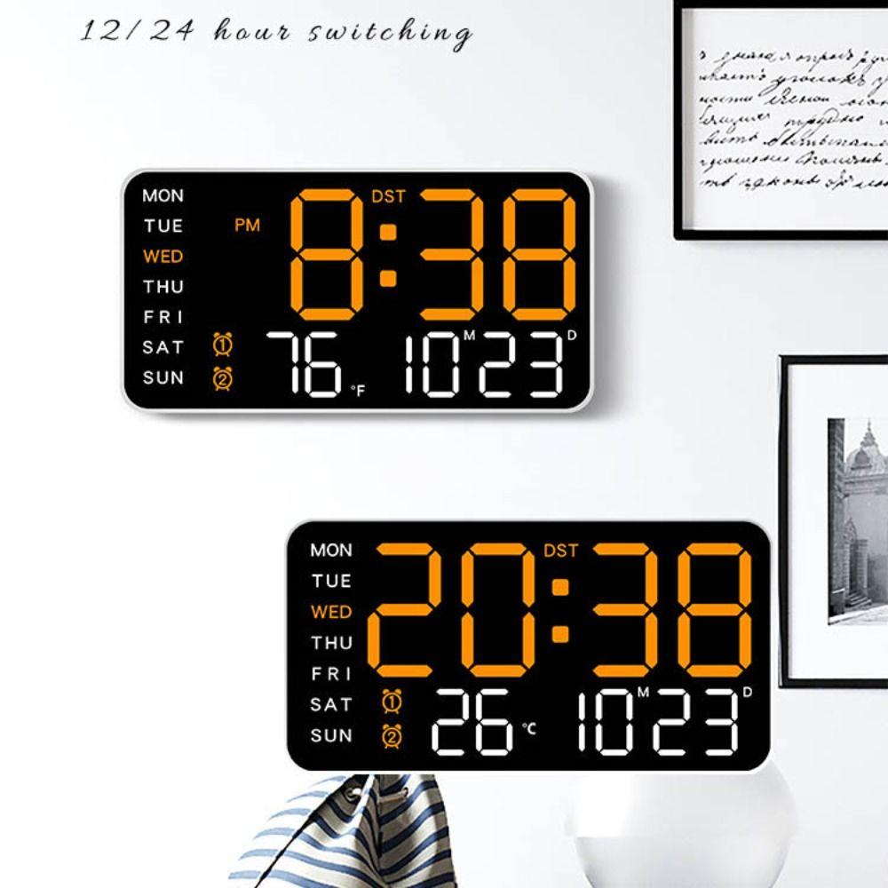 Multi-functional Digital LED Clocks Temperature Display Table Clock for Bedroom