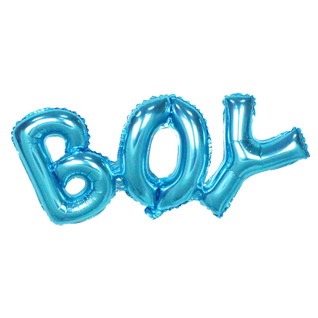 Слова Воздушный шар Вечеринка Алфавит Украшения Воздушный шар Мальчик Девочка Буква Номер Сценарий Воздушный шар