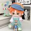1 set Outfit 20cm Cotton Doll Clothes Cartoon T-shirt Plush Doll Clothes  Children's Gift