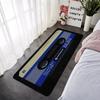 Interior Floor Mat Vintage Cassette Music Tape DJ Doormat Non-slip Foot Rug for Entryway Kitchen Carpet Bedside Mats Home Decor