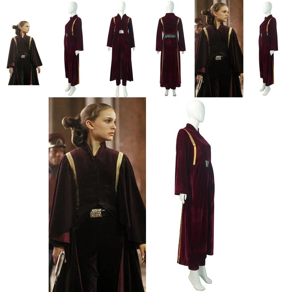 Elegant And Smooth Star Wars Prequel 1 Padme Amidala Cosplay Costume