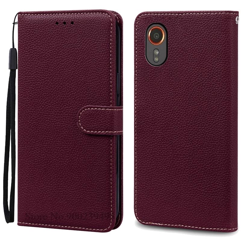 Чехол Xcover 7 для Samsung Xcover 7, кожаный чехол-кошелек с откидной крышкой для Samsung Galaxy Xcover 7, Xcover7 SM-G556B, чехол, чехол, Fundas