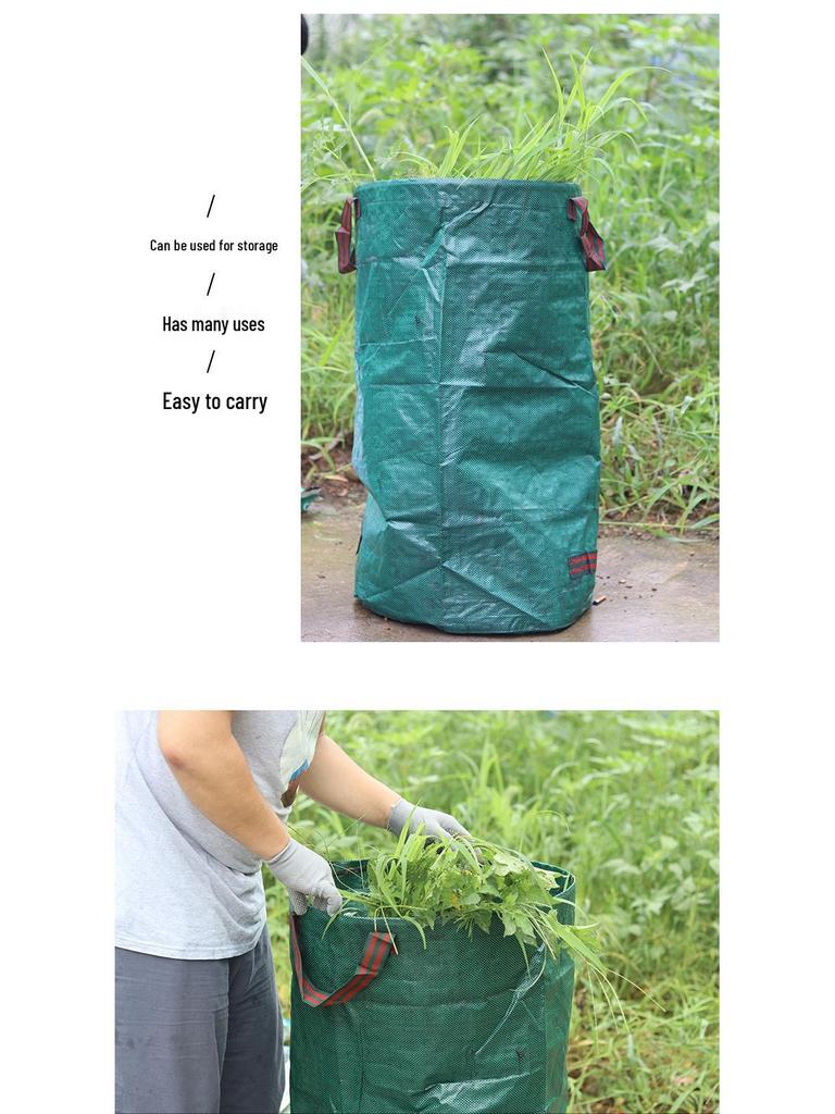 120L Waterproof Garden Leaf and Waste Collection Bag