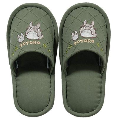 Детские тапочки Senko My Neighbor Totoro Heartwarming Antiviral 63329, прибл.. 18см, Зеленый, Антибактериальный,