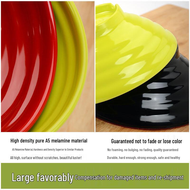 Durable Melamine Noodle & Soup Bowl