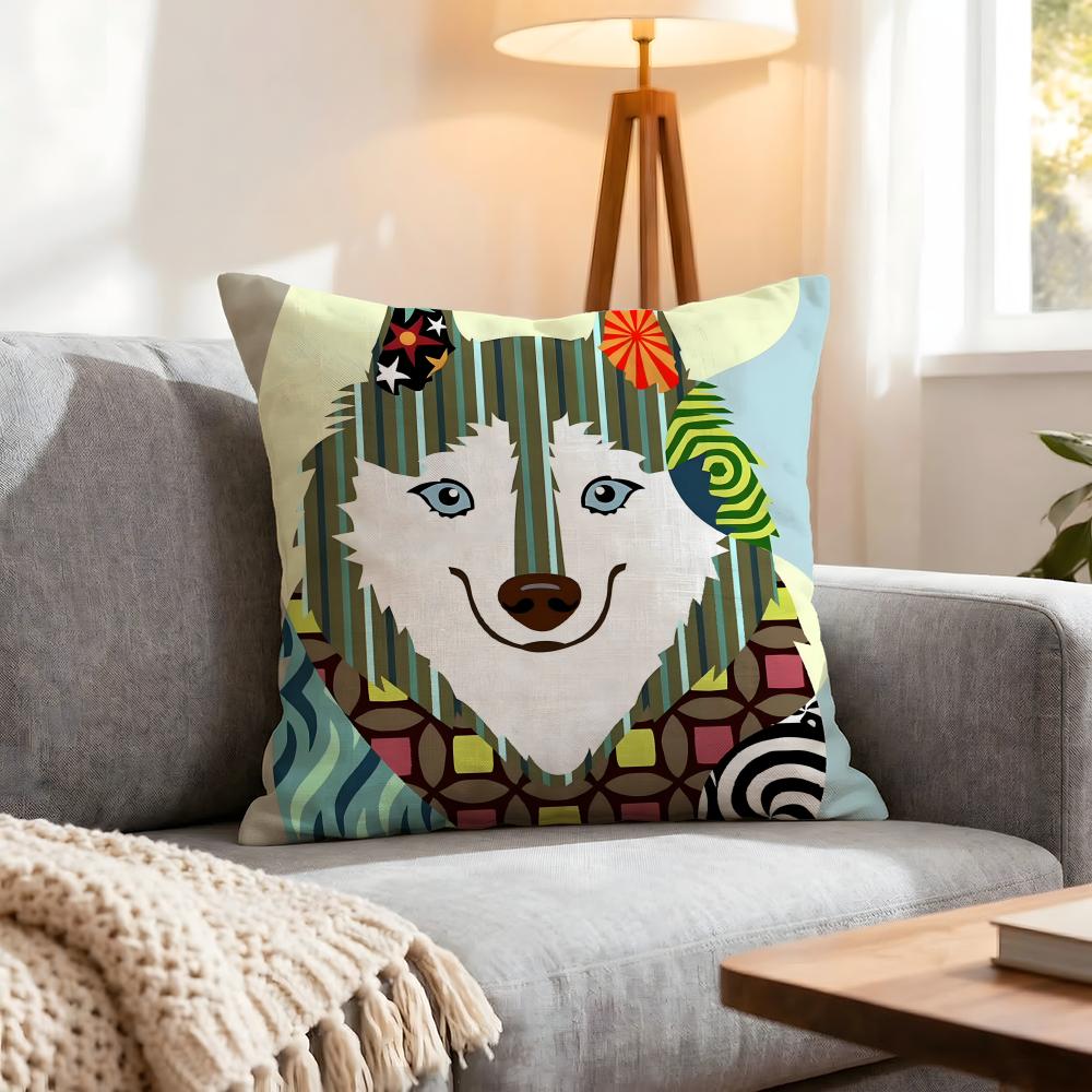 Lanre Adefioye Style Animal Cushion Cover Pcs Decorative Covers Soft Cushion Case for Sofa Couch Decor x x Pillowcases