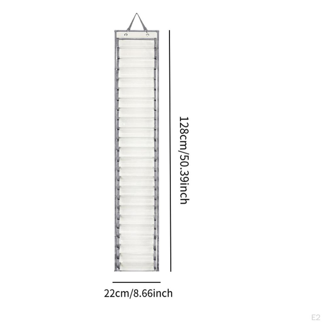 Держатель рулонов винила Стойка для хранения рукоделия 24 отделения Прочный настенный подвесной