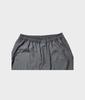 FFEFF STUDIO Pocket Stitch Wide Elastic Waist Pants (Charcoal Gray)