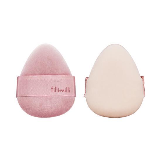 Filimili Triangular Blush Powder Puff (2P) (Case Provided)
