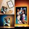Фигурка Аниме Sword Art Online Фото Рамка Световая Кисть Ночник Кадзуто Фигурки Действия Декор Комнаты Рождественский Подарок Коллекционный