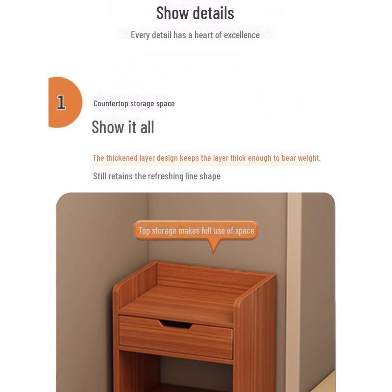 Corner Storage Shelf Rack for Home and Bedroom