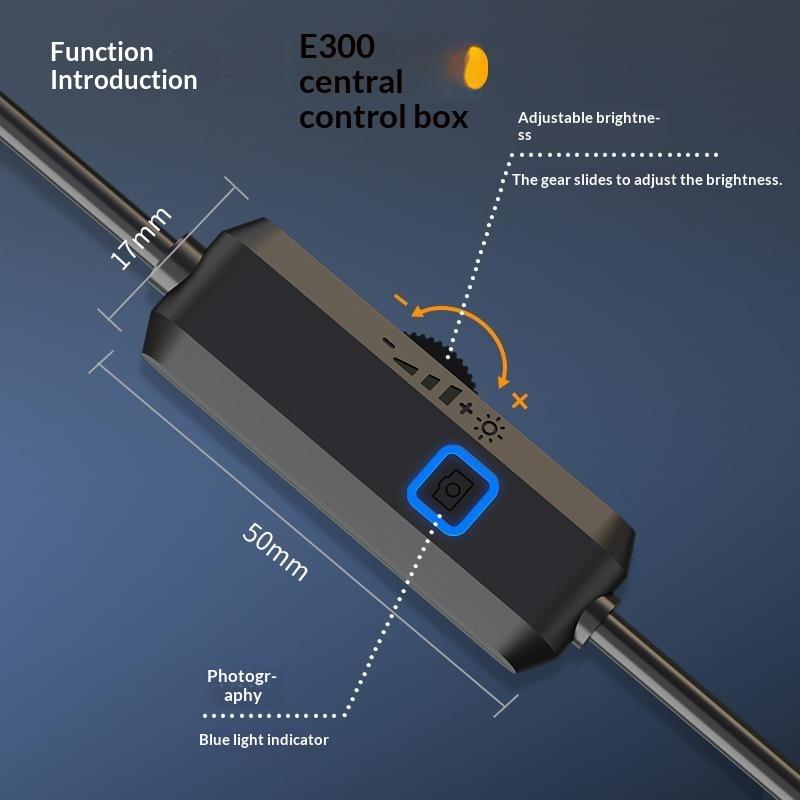 Промышленный эндоскоп Type-C Micro USB Одно- или двухлинзовый 5-метровый кабель Бороскоп для Android-смартфона Инспекция канализации