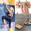 Portable Rock Climbing Wooden Hangboard Climbers Hand Grip Strength Trainer Finger Forearm Strengthener Pull-Up Training Hanging Fingerboard