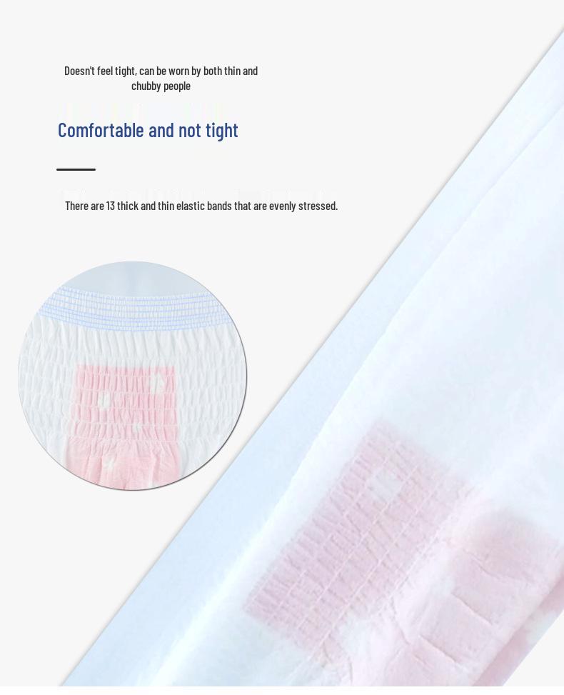 Ultra-Thin Plus Size Night Sanitary Period Pants - Heavy Flow Secure Sleep Underwear