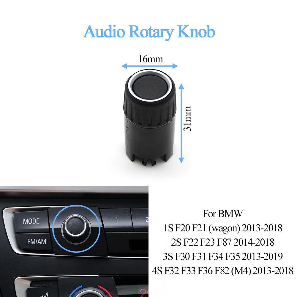 AC Heater Climate Control Switch Cover Radio Audio Knob Volume Button For BMW F20 F21 F22 F23 F87 F30 F31 F32 F33 F34 F36 F82