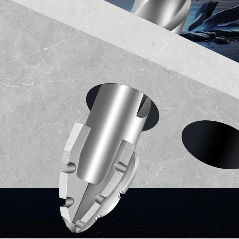 Высокоэффективный набор титановых сверл по стали для сверления металла, дерева, пластика 4 мм, 5 мм, 6 мм, 8 мм, 10 мм