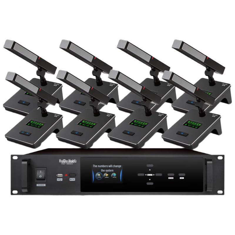 HuiDu HD-8820 Профессиональная проводная система конференц-микрофонов на гибкой стойке (Китайская версия)
