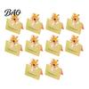Holiday Blessing Card 10Pcs 3D Bouquet Greeting Card, Thank You Best Wishes Kit Folding Floral Note for Mother's Day Father's Birthday Thick