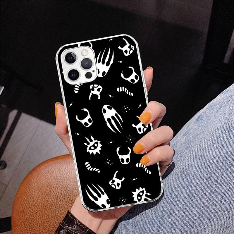 Hollow Knight Cartoon Phone Case For iPhone 17 Air 16 Pro Max 16E 15 + 14 Plus 11 12 13 Mini 7 8 SE Gift Print Cover Fundas 17 A