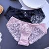 Ladies Spring and Summer Sexy Lace High Split Low Waist Underwear