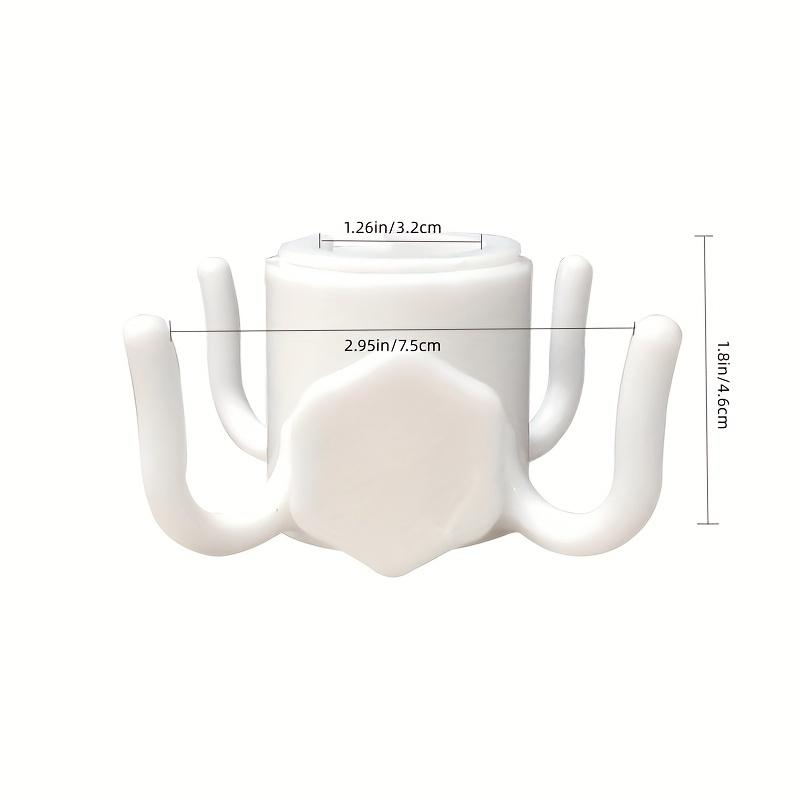 Beach Umbrella Hanging Hook,4-prongs Plastic Umbrella Hook Hanging for Towels/Hats/Clothes/Camera/Sunglasses/Bags,Fit for Beach,Camping Trips