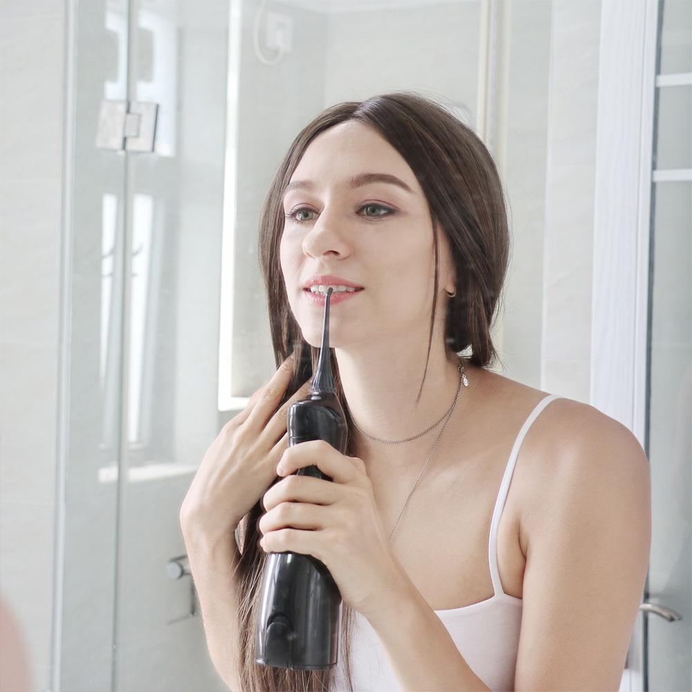 Fairywill Комбинация электрической зубной щетки и портативного ирригатора с USB-зарядным устройством, дорожный футляр FW-5020 FW-507