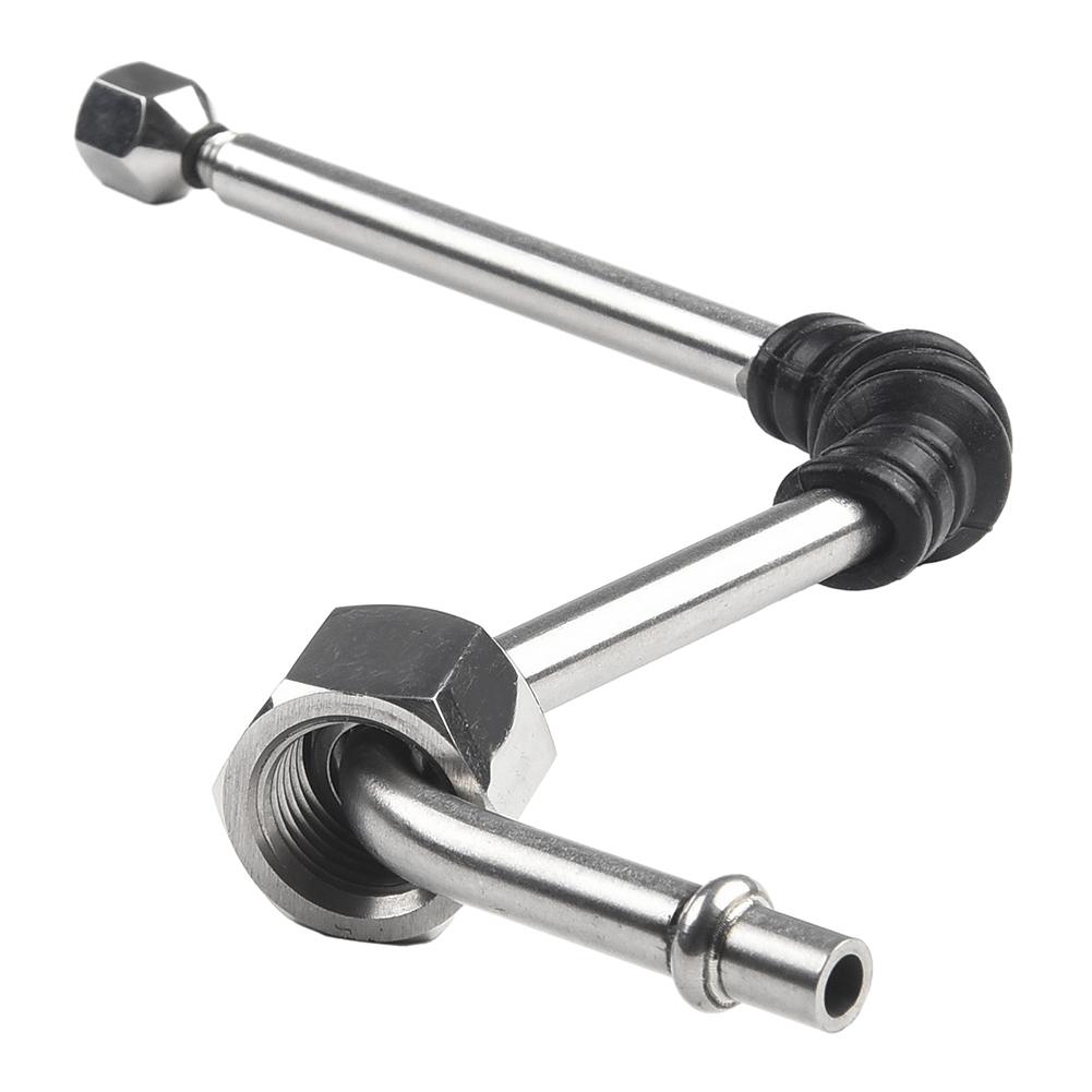 Добейтесь бархатистой гладкой и кремовой пены для ваших любимых кофейных напитков с помощью этой паровой трубки парового рычага диаметром 6 мм.